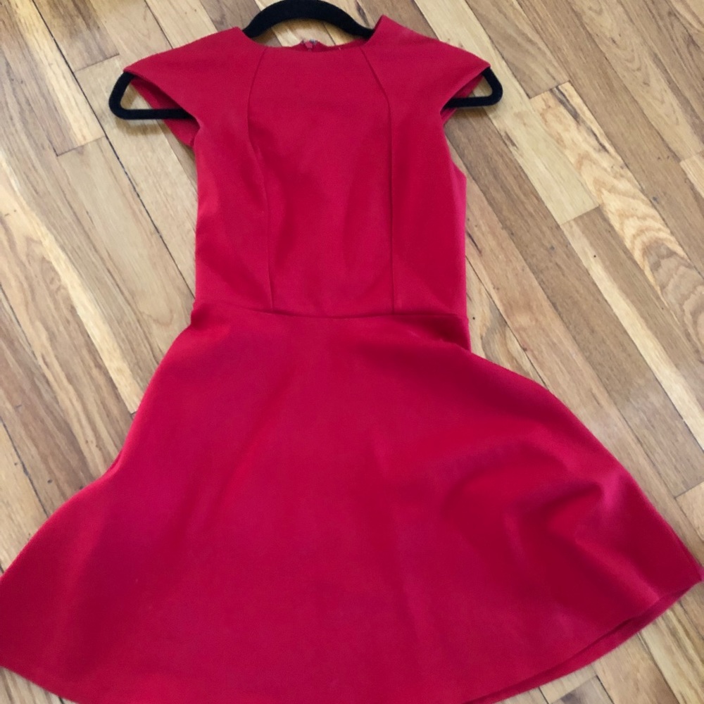 Red dress